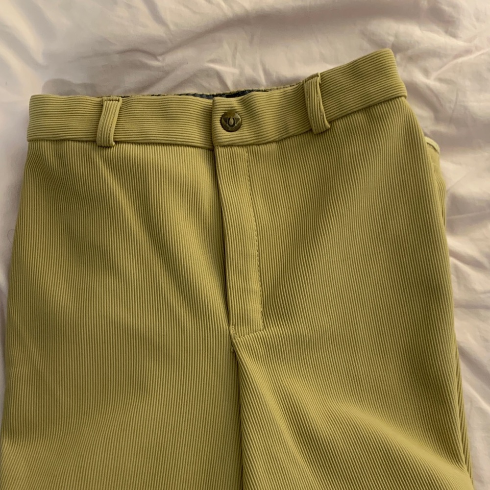 Girls Tan Tuff Rider Ribbed Breeches, size 14 - Picture 3 of 6